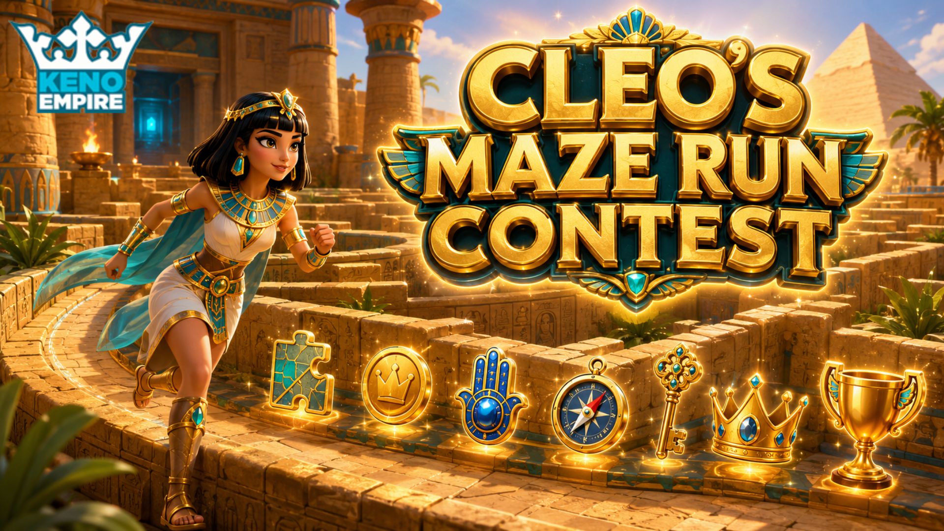 CLEO'S MAZE RUN CONTEST!